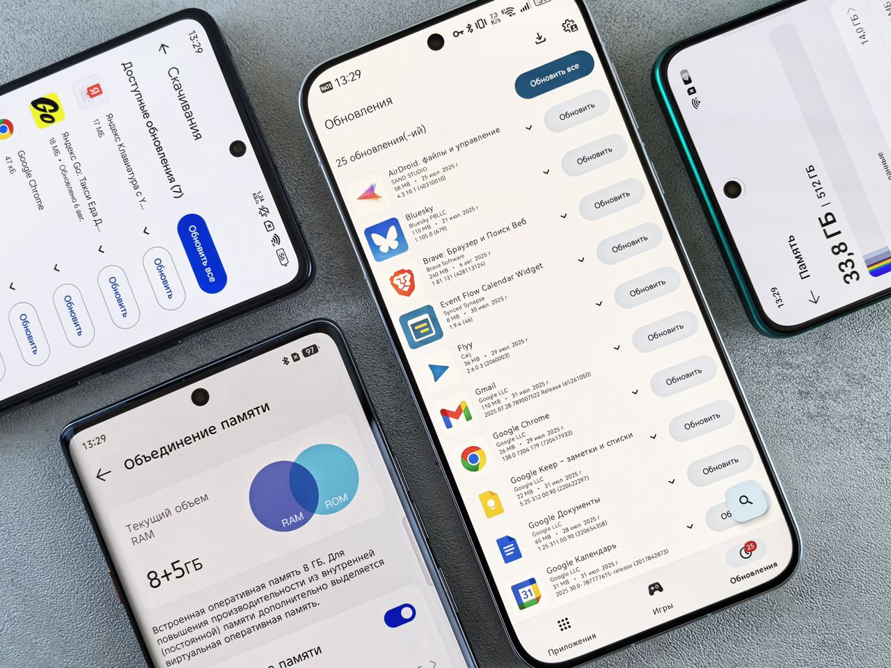 Teléfono mostrando aplicaciones de Android